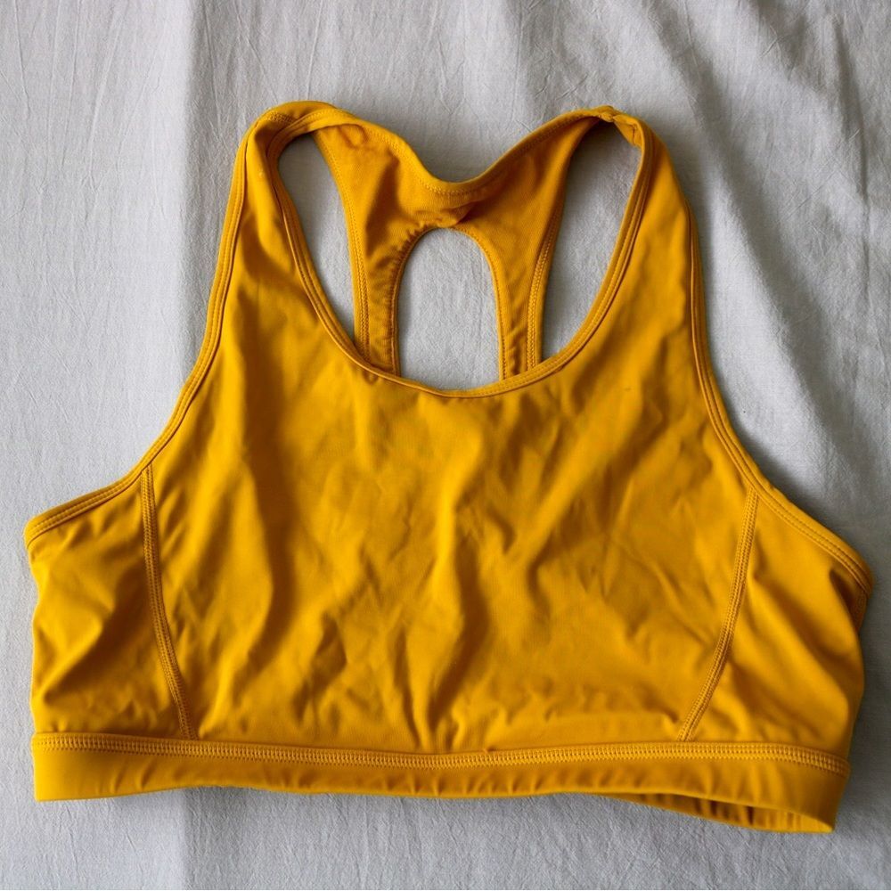 Mono, B Sports Bra, Women’s, size large mustard color